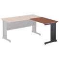 Global Industrial Right Handed Return Table, 36&quot;W, Cherry