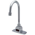 Zurn Z6920-XL-CP4-MT AquaSense Battery Powered Gooseneck Faucet - 4&quot; Cover Plate and Mixing Tree