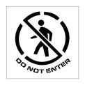 NMC PMS225 Plant Marking Stencil 20x20 - Do Not Enter
