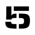 NMC PMC24-5 Individual Character Stencil 24" - Number 5