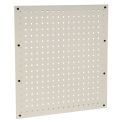 Global Industrial 18&quot;W x 19&quot;H Pegboard Panel, Tan