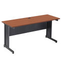 Global Industrial 60"W Desk - Cherry Finish Top