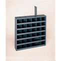 DURHAM Steel Bin Shelving With Removable Dividers - 23-3/4x4-3/4x23-3/4&quot; - (36) Bins