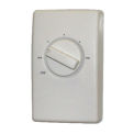 TPI Wall Mount Thermostat Single Pole For Unit Heaters, 120-277v
