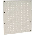 Global Industrial Pegboard Panel, Steel, 18"W x 19"H, Tan