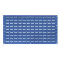 Global Industrial Louvered Wall Panel, 18x19, Blue - Pkg Qty 4
