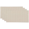 Global Industrial Louvered Wall Panel, 36x19, Tan - Pkg Qty 4