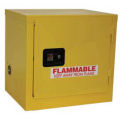 Slim Flammable Cabinet BJ6, Self Close Single Door, 6 Gallon, 23"W x 18"D x 22"H