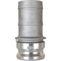 BE Pressure 90.394.200, 2&quot; Aluminum Camlock Fitting, Male Barb x Male Coupler Thread