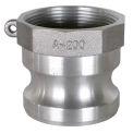 BE Pressure 90.390.200, 2&quot; Aluminum Camlock Fitting, Male Coupler x FPT Thread