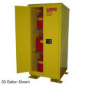 Weatherproof Flammable Safety Cabinet with Roof, 90 Gallon Self Close Doors