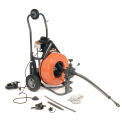 General Wire Speedrooter 92 Drain/Sewer Cleaning Machine W/100'x3/4&quot; Cable & 8 Pc Cutter Set