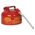 Eagle U2-26-SX5 Type II Safety Can with 5/8" Spout, 2 Gallons, Red
