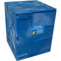 EAGLE Polyethylene Acids/Corrosives Safety Cabinet - 18x18x22&quot; - 4-Gallon Capacity - Blue