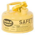 Eagle UI-10-SY Type I Safety Can, 1 Gallon, Yellow