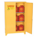 Flammable Liquid Tower™ Safety Cabinet with Manual Close, 45 Gallon