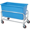 Aluminum Bulk Mover 8 Bushel 30-8-AL/BL with Blue Tub38-1/2&quot;L x 22&quot;W x 32&quot;H