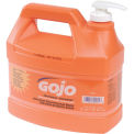 GOJO Natural Orange&#153; 1 Gallon Pump Bottle - 4 Bottles/Case