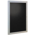Ghent® Outdoor Enclosed Satin Letter Board - 24"W x 36"H