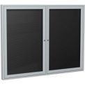 Ghent&#174; Outdoor Enclosed Satin Letter Board - 48&quot;W x 36&quot;H