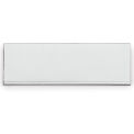 1/2&quot; x 6&quot; Label Holder, Economy Strips, Clear, 50/Pk