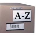 Aigner MC304 3" x 4" Magnetic "C" Channel Label Holder, 25/Pk