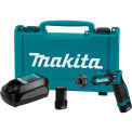 Makita 7.2v Lithium-Ion Cordless 1/4&quot; Hex Driver-Drill Kit w/ Auto-Stop Clutch, DF012DSE