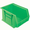 Akro-Mils Plastic Stacking Bin 30239, 8-1/4&quot;W x 10-3/4&quot;D x 7&quot;H, Green - Pkg Qty 6