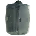 GymWipes Contemporary Wall Dispenser, Smoke Gray