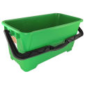 Unger QB220 Heavy-Duty Plastic Pro Bucket, Green 6 Gallons