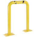 48&quot;H X 48&quot; L, Removable Steel Machinery Rack Guard, Yellow