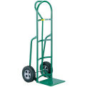 LITTLE GIANT Reinforced Noseplate Hand Trucks - 10&quot; Solid Rubber Wheels - D-Handle