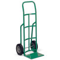 LITTLE GIANT Reinforced Noseplate Hand Trucks - 10&quot; Solid Rubber Wheels - Continuous Handle