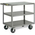 LITTLE GIANT 3600-Lb. Capacity Shelf Trucks - 48"Wx24"D Shelf - 3 Shelves