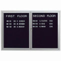 Aarco 2 Door Enclosed Letter Board Cabinet - 48&quot;W x 36&quot;H