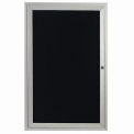 Aarco 1 Door Enclosed Letter Board Cabinet - 36&quot;W x 48&quot;H