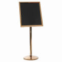 Aarco Small Menu And Poster Holder Brass - 24&quot;W x 20&quot;H
