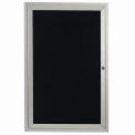 Aarco 1 Door Letter Board Cabinet - 18&quot;W x 24&quot;H