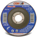 CGW Abrasives 35621 Depressed Center Wheel 4-1/2&quot; x 1/4&quot; x 5/8- 11 INT T27 24 Grit Aluminum Oxide - Pkg Qty 10