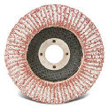 CGW Abrasives 43084 Abrasive Flap Disc 4-1/2&quot; x 7/8&quot; 60 Grit Aluminum - Pkg Qty 10