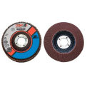 CGW Abrasives 39425 Abrasive Flap Disc 4-1/2&quot; x 7/8&quot; 80 Grit Aluminum Oxide - Pkg Qty 10