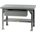 LITTLE GIANT 10,000-Lb. Capacity Workbench - 72x36&quot; Top - With 26x20x6&quot; Drawer
