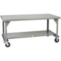 LITTLE GIANT 3600-Lb. Capacity Mobile Workbench - 60x30&quot; Top
