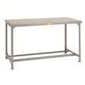 LITTLE GIANT 5000-Lb. Capacity Workbench with Steel Top - 48x30&quot; Top - Without Shelf