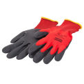 NorthFlex Red&#153; Nylon with Foam PVC Gloves, Red, Large, 1 Pair - Pkg Qty 12