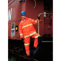 RIVER CITY Luminator&#x2122; 3-Piece Rain Suits, XL, Fluorescent Orange