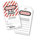 Master Lock 497A Safety &quot;Do Not Operate&quot; Lockout Tagout Tags, English, 12/Bag
