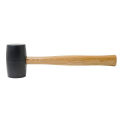 Stanley Rubber Mallet, 18 oz., Lacquered Hickory Handle