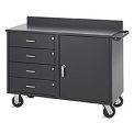 Dual Purpose Mobile Cabinet, 21x36x34