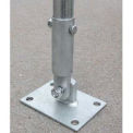Heavy Duty Mounting Feet for 1.90&quot;/2.375&quot; OD Pipe, 66&quot;L